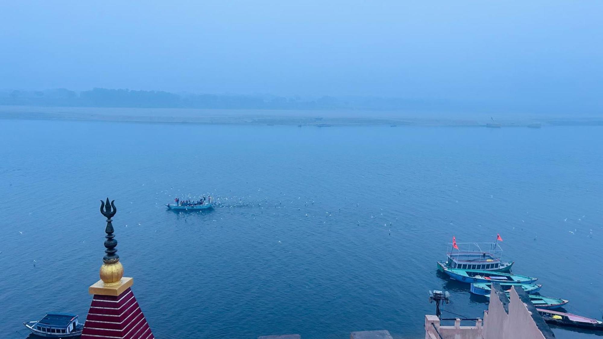 Tandon Lodge On The Ganga Ghat Homestay Varanasi Dış mekan fotoğraf