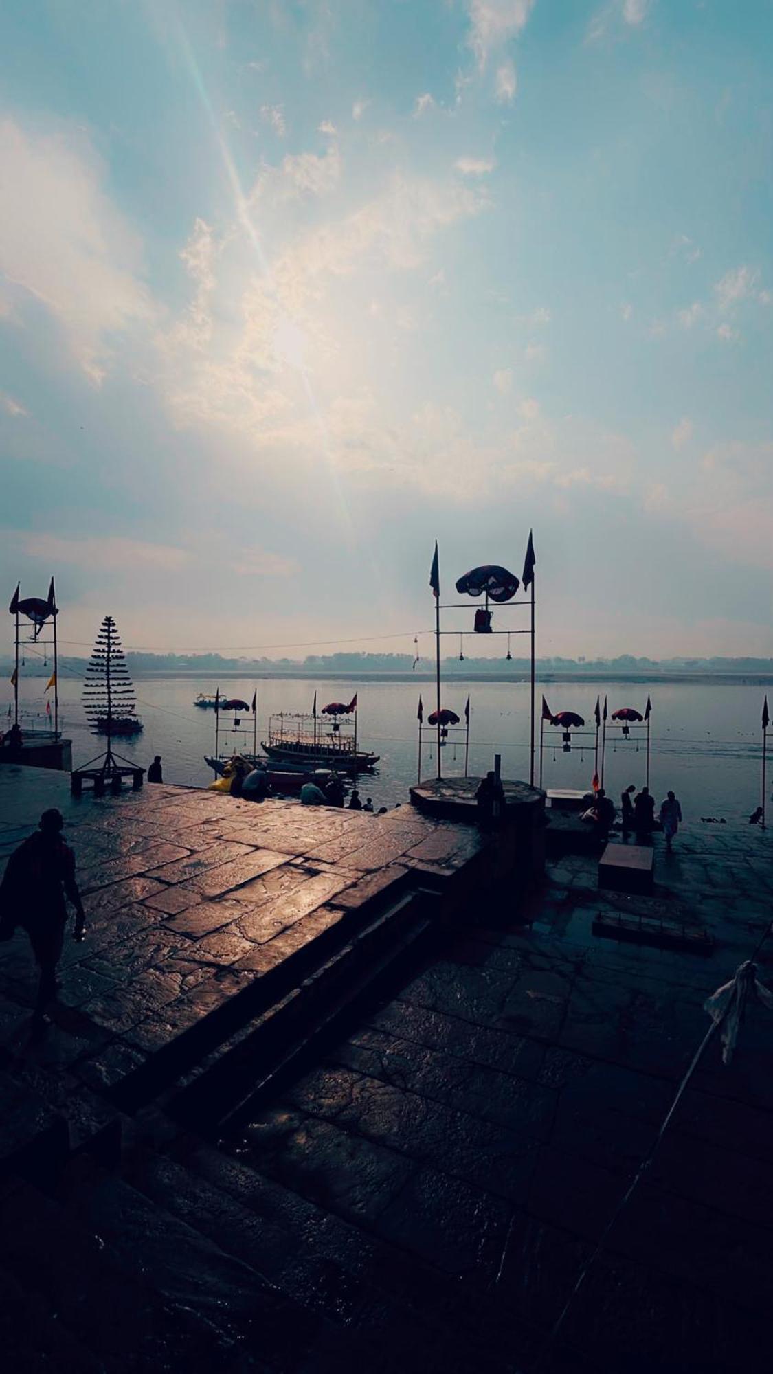 Tandon Lodge On The Ganga Ghat Homestay Varanasi Dış mekan fotoğraf